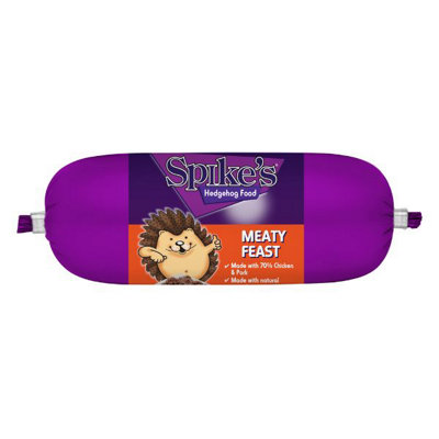 Spikes Hedgehog Food Meaty Feast 120G Sausage from B&Q