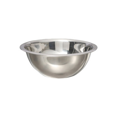 Buckingham Stainless Steel Deep Salad Mixing Bowl  24 Cm 2.3 Litres from B&Q