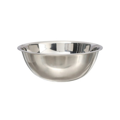 Buckingham Stainless Steel  Deep Salad Mixing Bowl 34 Cm 7.5 Litre from B&Q