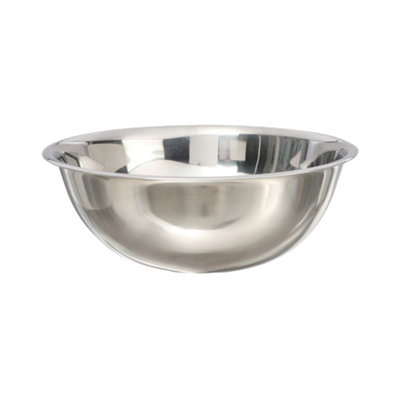 B&Q -  Stainless Steel Deep Salad Mixing Bowl 45 Cm