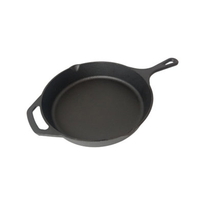 Buckingham Pre Seasoned Cast Iron Skillet Frying Pan 31 Cm