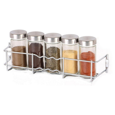 Buckingham 1 Tier Cupboad Spice / Herb Jar Organising Rack Width 28 Cm from B&Q