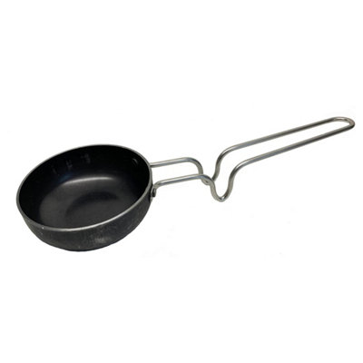B&Q -  Premium Steel Spice Roasting Tadka Pan 12 Cm