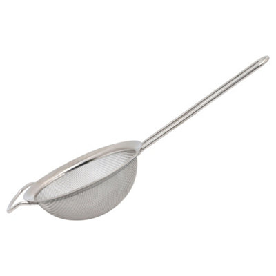 Buckingham Stainless Steel Fine Mesh Sieve Strainer 14 Cm from B&Q
