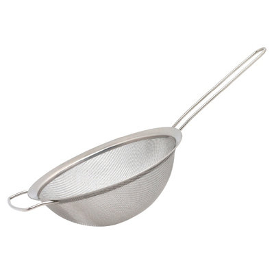 B&Q -  Stainless Steel Fine Mesh Sieve Strainer 20 Cm