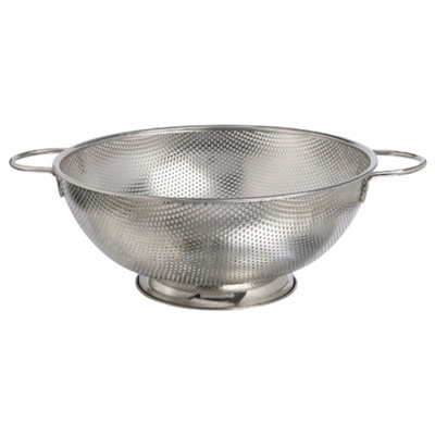 Buckingham Stainless Steel Deep Colander Strainer  31.5 Cm from B&Q