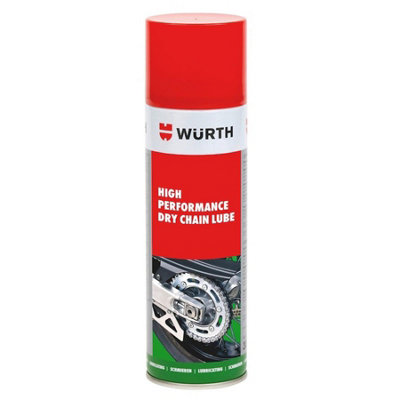 Würth Wurth High Performance Dry Chain Lube 500Mls from B&Q