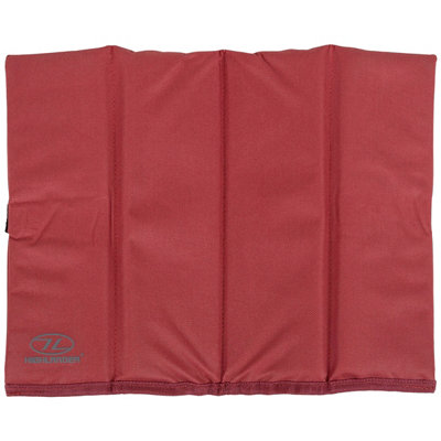 Highlander Waterproof Folding Seat Light Sit Mat Backpacking Camping Travel Red - Image 3