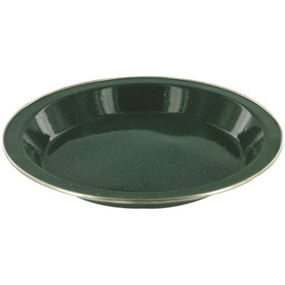Highlander Deluxe Enamel Plate Green from B&Q
