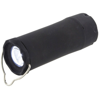 Highlander 1W Extendable Led Torch / Lantern Black from B&Q