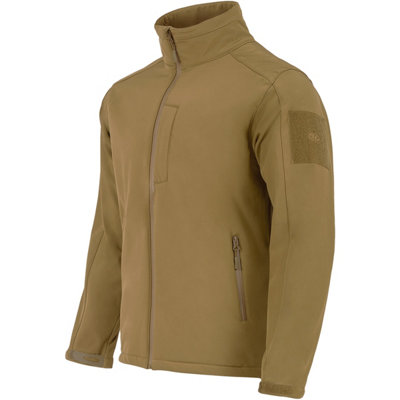 Highlander Forces Odin Soft Shell Jacket Coyote Size Large from B&Q