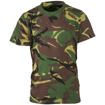 Highlander Forces T-Shirt British Dpm Size Large from B&Q