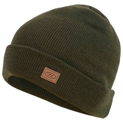 Highlander Thinsulate Ski Hat Olive Green from B&Q