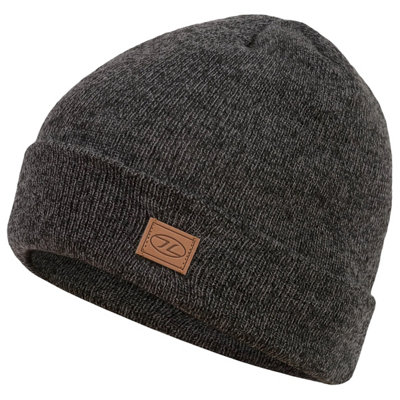 Highlander Thinsulate Ski Hat Charcoal Marl from B&Q