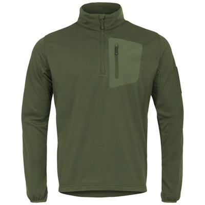 Highlander Forces Hirta Fleece Olive Green Size X Small from B&Q