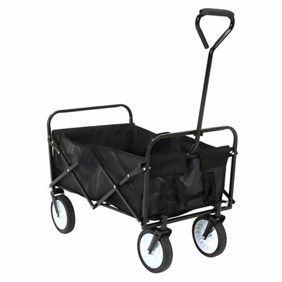 Groundlevel Waterproof Foldable Garden Trolley With 4 Easy Move Wheels from B&Q