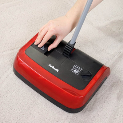 Ewbank 830UKR Evo3 Manual Carpet Sweeper, Red