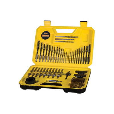 Dewalt Multi-Purpose Drill Bit Set (100 Piece)Dt71563-Qz from B&Q