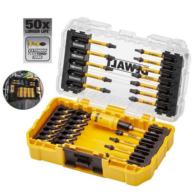 Dewalt Dt70745-Qz Flextorq Torsion Screwdriving Bit Set 31 Piece Set Tough Case