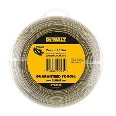 Dewalt Dt20650-Qz Line Trimmer Wire 2mm 15.2M Dewalt Dcm561 Dcm561P1 Dcm561Pb from B&Q