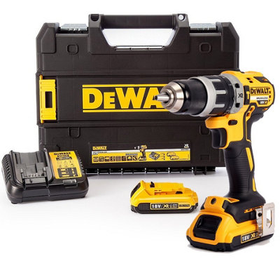Dewalt Dcd796D2 18V Xr Brushless Compact Combi Hammer Drill2 X 2.0Ah Battery from B&Q