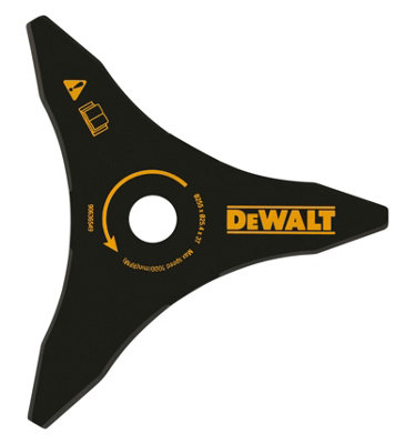 Dewalt Dt20653 Brush Cutter 3 Tooth Tri Blade 255mm Fits Dcm571 Dcm581 from B&Q