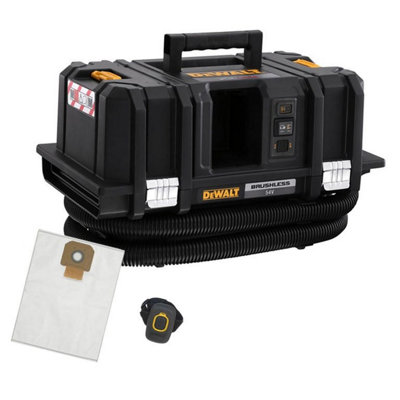 Dewalt Dcv586Mn Cordless Xr Flexvolt M-Class Dust Extractor Wet Dry Vacuum + Fob from B&Q