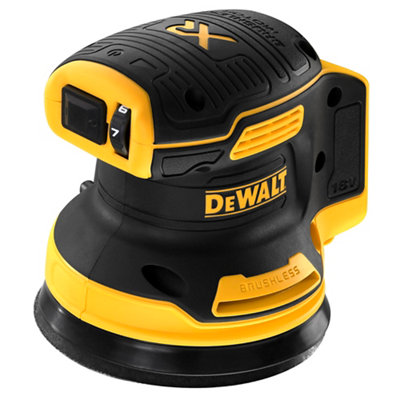 Dewalt Xr 18V 125Mm Cordless Random Orbit Sander (Bare Tool) - Dcw210n-Xj Yellow/Black