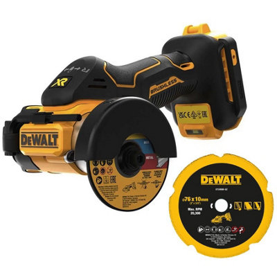 DeWALT DCS438N-XJ 18V XR 76mm Cordless Angle Grinder - Image 3