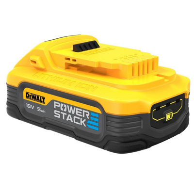 Dewalt Dcbp518 18V 5.0Ah Compact Powerstack Battery Pack Dcbp518-Xj from B&Q