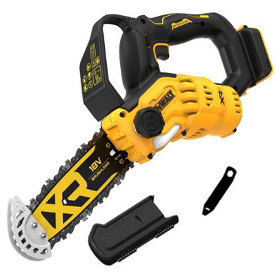 Dewalt Dcmps520N 18V 20Cm Cordless Brushless Pruning Saw One Handed Chainsaw from B&Q