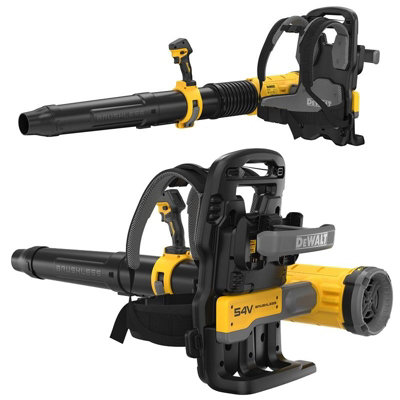Dewalt Dcmbbl800N Twin 54V Flexvolt Brushless Backpack Blower 2 X 54V Twin Bare from B&Q