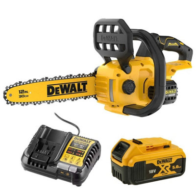 Dewalt Dcmcs565P1 Xr Brushless Compact Chainsaw 18V 30Cm Bar1 X 5.0Ah Battery from B&Q