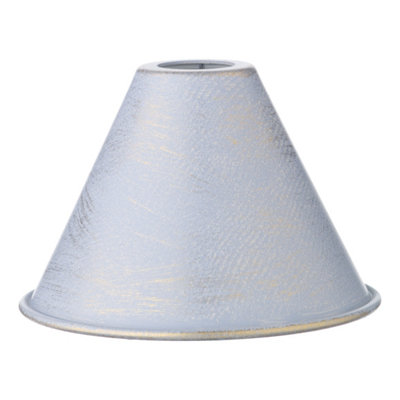 DAR Verona Easy Fit Pendant Matt Blue from B&Q