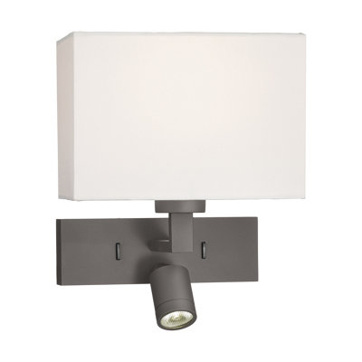 DAR Modena Wall Light With Led In Bronze (Bracket Only) from B&Q
