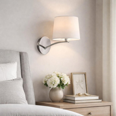 B&Q -  Pagazzi Rafela Polished Chrome Wall Light