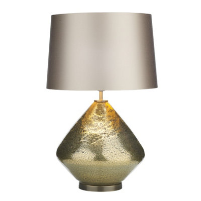 DAR Evora Table Lamp Volcanic Gold Base Only