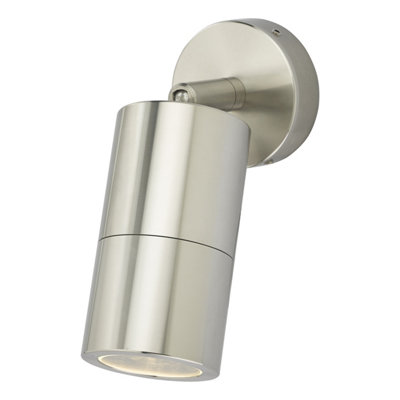 DAR Ortega Outdoor Single Spotlight Aluminium Ip65 from B&Q