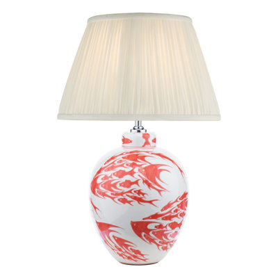 The Lighting Studio Simone Table Lamp Multi-Coloured With Shade from B&Q