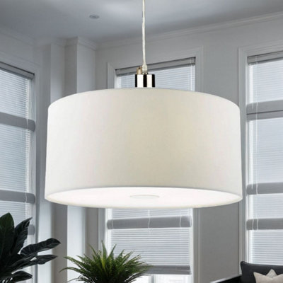 Pagazzi Lighting Pagazzi Matilda White Easy Fit Pendant Shade from B&Q