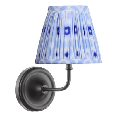 The Lighting Studio Padme Wall Light Matt Black With Shade from B&Q
