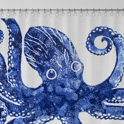 Lock 'n' roll Creatures Octopus Design Shower Curtain from B&Q