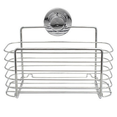 Lock 'n' roll Lock N Roll Rectangular Basket Silver from B&Q