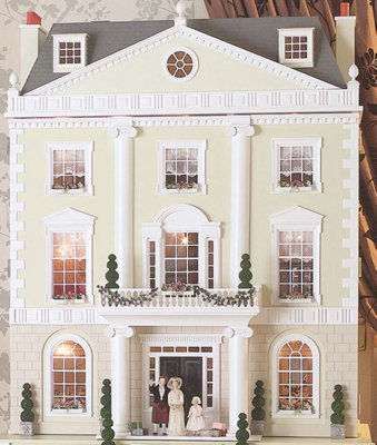 Dolls House Emporium Grosvenor Hall Unpainted 12Th Scale Dolls House Kit