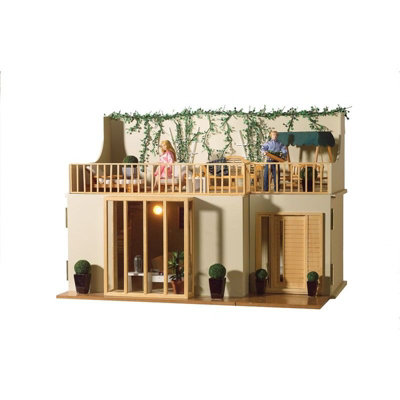 Dolls House Emporium Unpainted Garden Room Kit For Lake View Ready To Assemble 12Th Scale Dolls House Kit