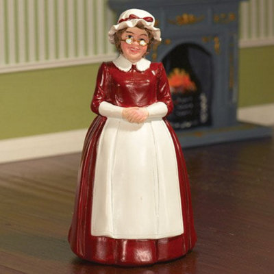 Dolls House Miniature 1/12th Scale Resin Mrs Claus Christmas Doll 5754 - Image 4