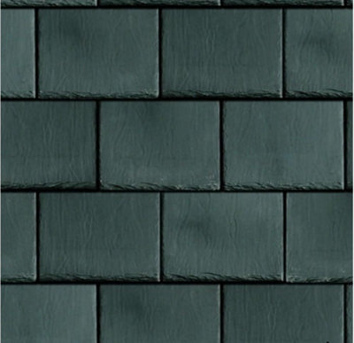 Dolls House Roof Tile Slates Dark Grey Miniature 1:12 Scale Card Roofing Sheet - Image 2
