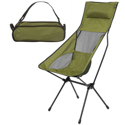  - Folding Outdoor Chair With Carry Bag GreenPack Away EasyDurable