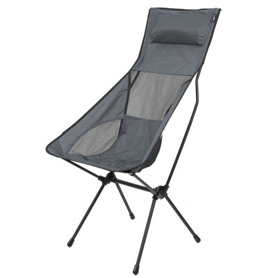  - Pack Away Outdoor Chair With Carry Bag (Gray)