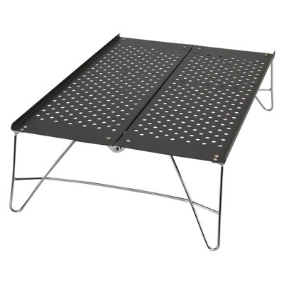 Folding Table Great For Food Preparation Picnic Dining 25Cm X 35Cm Black X 1 from B&Q